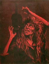 Load image into Gallery viewer, Vintage Halloween Witch Print The Sorcerer GicleePrintsUSA