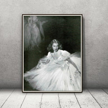 Load image into Gallery viewer, Vivien Leigh Waterloo Bridge Publicity Photo Print Leaning Against the Wall