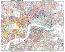 Load image into Gallery viewer, Charles Booth London Poverty Map Print