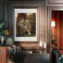 Load image into Gallery viewer, The Lament For Icarus Print Hanings In A Library
