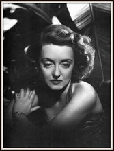 Load image into Gallery viewer, Bette Davis Dark Victory Publicity Photo Reprint In A Simple Black Metal Frame