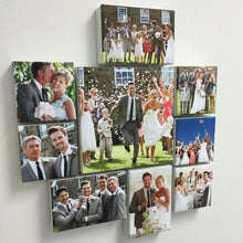 Load image into Gallery viewer, Gallery Wrapped Canvas Photo Wall Collage