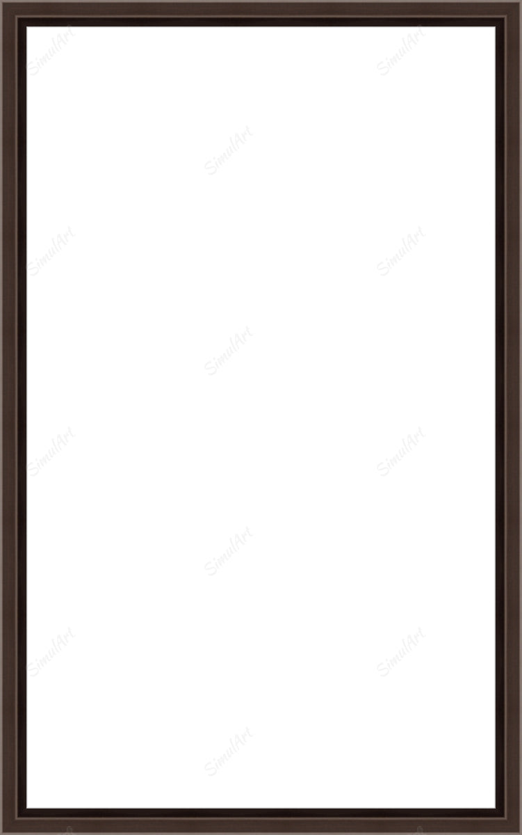 Empty frame for canvas or panel