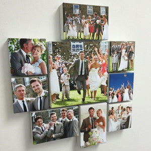 Gallery Wrapped Canvas Photo Wall Collage
